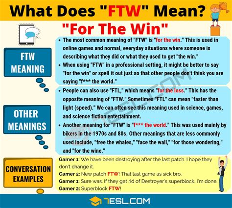 ftw meaning